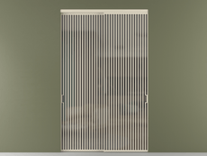 Перегородка Формато внутри проёма 2 створки