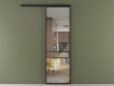 Перегородка Формато вдоль стены 1 створка