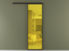 Перегородка Formato вдоль стены 1 створка