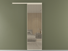 Перегородка Формато вдоль стены 1 створка