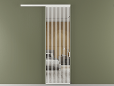 Перегородка Formato вдоль стены 1 створка