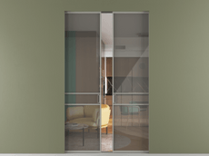 Перегородка Formato скрытый пенал 2 створки