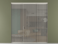 Перегородка Формато внутри проёма 3 створки