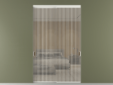 Перегородка Формато внутри проёма 2 створки