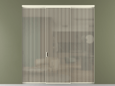 Перегородка Формато внутри проёма 3 створки