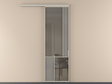 Перегородка Мозаик вдоль стены 1 створка