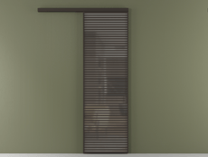 Перегородка Формато вдоль стены 1 створка