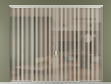 Перегородка Формато внутри проёма 4 створки