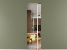 Перегородка Formato скрытый пенал 1 створка