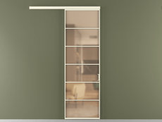 Перегородка Formato вдоль стены 1 створка