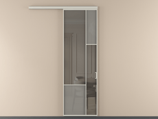 Перегородка Мозаик вдоль стены 1 створка