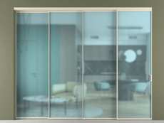 Перегородка Formato внутри проёма телескопик синхро 3