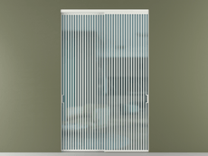 Перегородка Формато внутри проёма 2 створки