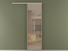 Перегородка Формато вдоль стены 1 створка