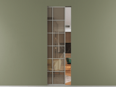 Перегородка Formato скрытый пенал 1 створка