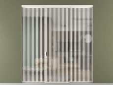 Перегородка Формато внутри проёма 3 створки