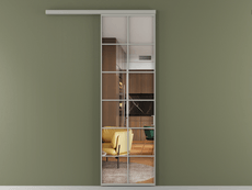 Перегородка Формато вдоль стены 1 створка