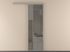 Перегородка Мозаик вдоль стены 1 створка