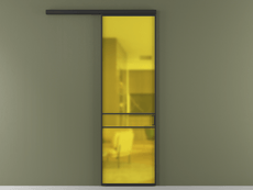 Перегородка Formato вдоль стены 1 створка