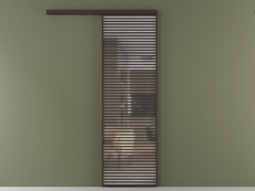 Перегородка Формато вдоль стены 1 створка