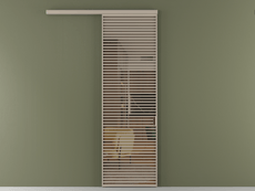 Перегородка Формато вдоль стены 1 створка