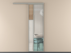 Перегородка Мозаик вдоль стены 1 створка