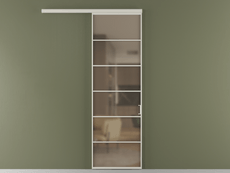 Перегородка Формато вдоль стены 1 створка