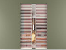 Перегородка Формато скрытый пенал 2 створки