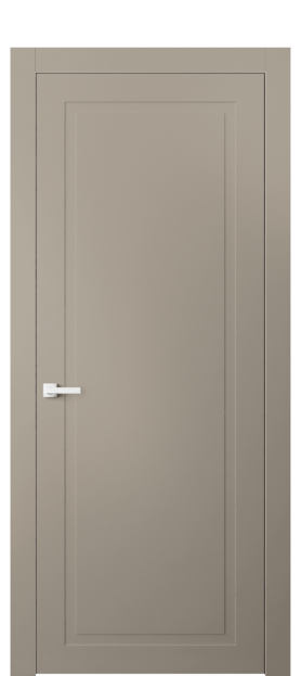 Дверь межкомнатная 8001 МБСК. Цвет Матовый бисквитный. Материал Гладкая эмаль. Коллекция Neo Classic. Картинка.