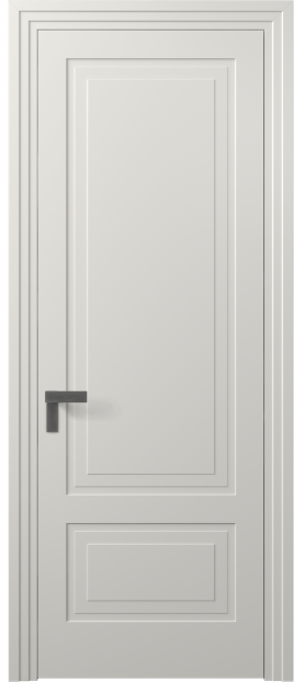Дверь межкомнатная АКП 8341 МСР Матовый серый. Цвет Матовый серый. Материал Гладкая эмаль. Коллекция Rocca. Картинка.