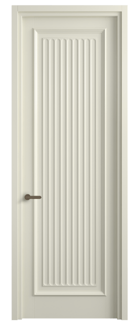 Дверь межкомнатная 6701 ММБ. Цвет Матовый молочно-белый. Материал Гладкая эмаль. Коллекция Шарм. Картинка.