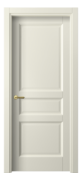 Дверь межкомнатная 1431 ММБ. Цвет Матовый молочно-белый. Материал Гладкая эмаль. Коллекция Galant. Картинка.
