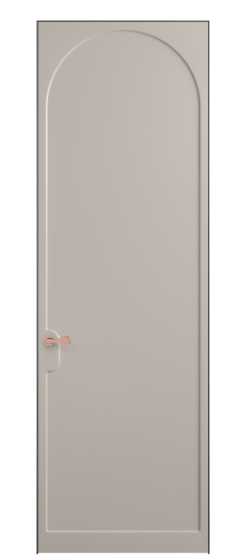 Дверь межкомнатная 7503 МСБЖ. Цвет Матовый светло-бежевый. Материал Гладкая эмаль. Коллекция Softform. Картинка.