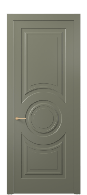 Дверь межкомнатная АКП 8461 МОТ Матовый оливковый тёмный. Цвет Матовый оливковый тёмный. Материал Гладкая эмаль. Коллекция Mascot. Картинка.
