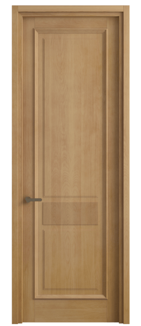 Дверь межкомнатная 6717 БНМ. Цвет Бук натуральный матовый. Материал Массив бука матовый. Коллекция Charm. Картинка.