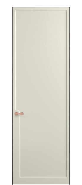 Дверь межкомнатная 7502 ММБ. Цвет Матовый молочно-белый. Материал Гладкая эмаль. Коллекция Softform. Картинка.