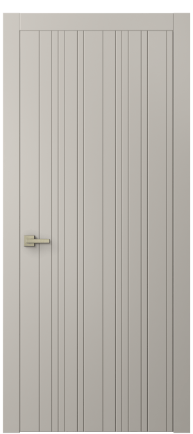 Дверь межкомнатная 8051 МСБЖ. Цвет Матовый светло-бежевый. Материал Гладкая эмаль. Коллекция Linea. Картинка.