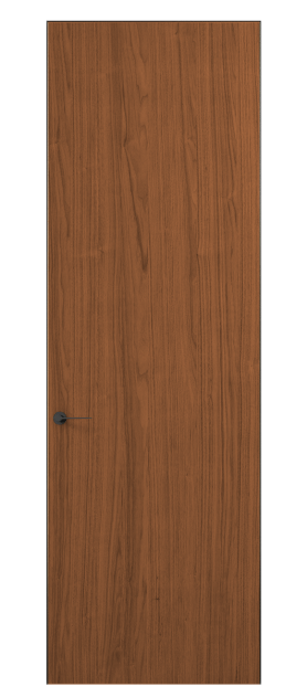 Дверь межкомнатная 0010 АКП ОМДМР. Цвет Орех медный матовый рифт. Материал Радиальный шпон Naturwood. Коллекция Planum Pro. Картинка.