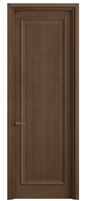 Дверь межкомнатная 6711 БТМ. Цвет Бук тёмный матовый. Материал Массив бука матовый. Коллекция Charm. Картинка.