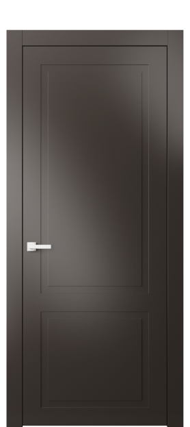 Дверь межкомнатная АКП 8002 МАН Матовый антрацит. Цвет Матовый антрацит. Материал Гладкая эмаль. Коллекция Neo Classic. Картинка.