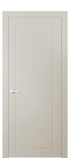 Дверь межкомнатная АКП 8001 МОС Матовый облачно-серый. Цвет Матовый облачно-серый. Материал Гладкая эмаль. Коллекция Neo Classic. Картинка.