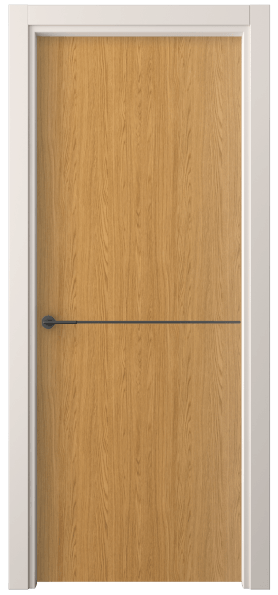 Дверь межкомнатная 4207 ВНД. Цвет Ванильный дуб. Материал Ламинатин. Коллекция Freedom. Картинка.