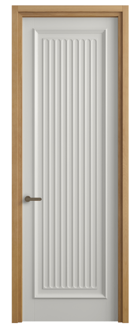 Дверь межкомнатная 6701 БС. Цвет Бук серый. Материал Массив бука эмаль. Коллекция Charm. Картинка.