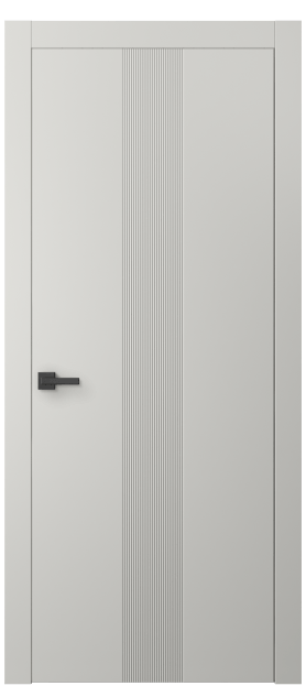 Дверь межкомнатная 8042 МСР. Цвет Матовый серый. Материал Гладкая эмаль. Коллекция Linea. Картинка.